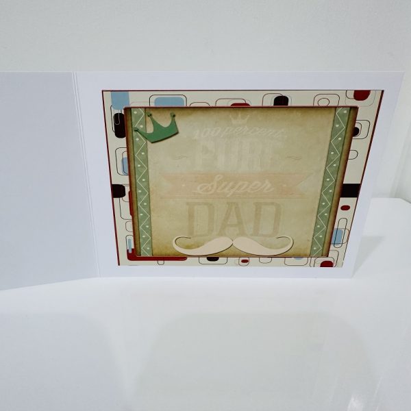 Handmade Birthday Card/Fathers Day | Pure Super Dad - Image 3