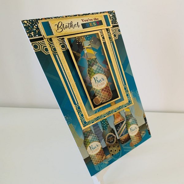 Handmade "Brother You're The Best" Birthday Greeting Card - Image 2