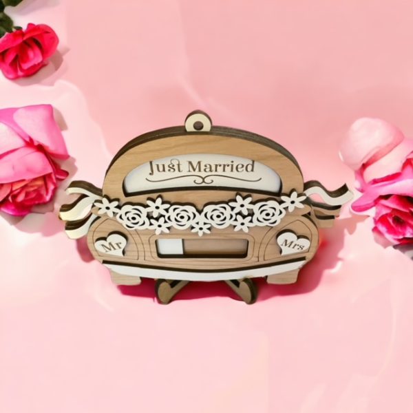Wedding Car Gift card or Money holder - Image 2