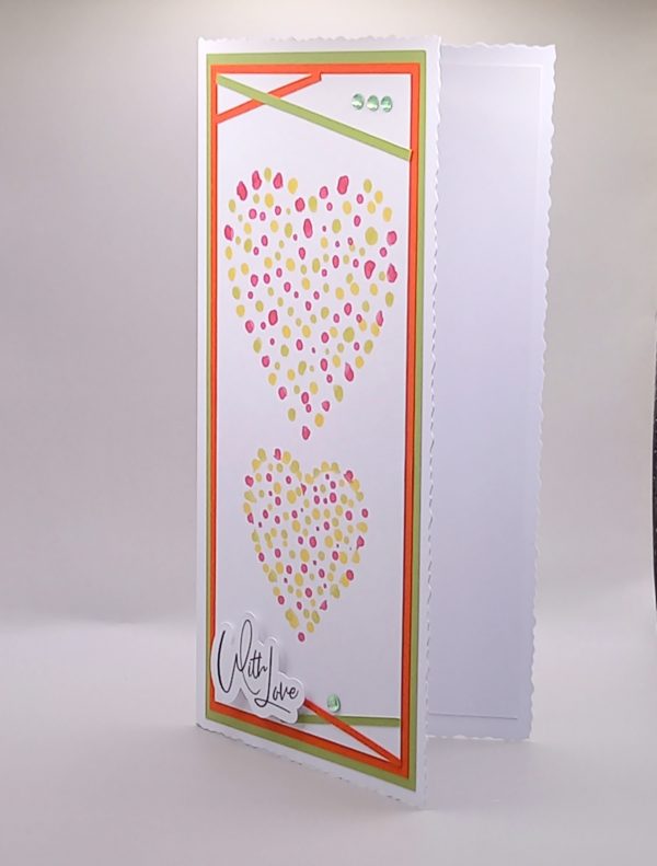 DL hand decorated card - Image 2