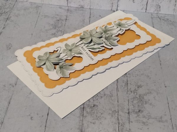 Best Wishes Card (d.l floral) - Image 3
