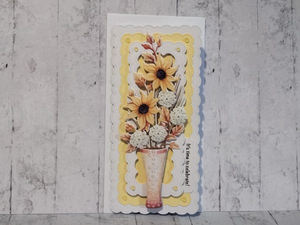 It's Time To Celebrate! Card (d.l sunflower)