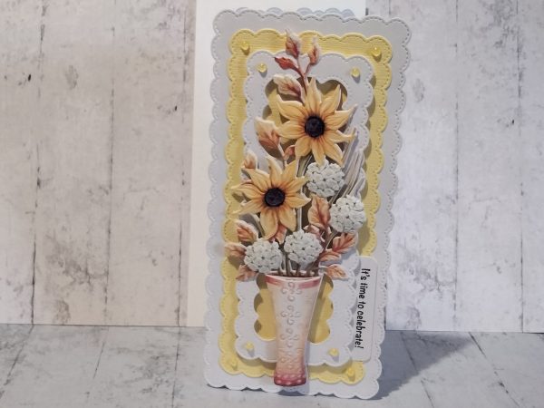 It's Time To Celebrate! Card (d.l sunflower) - Image 2