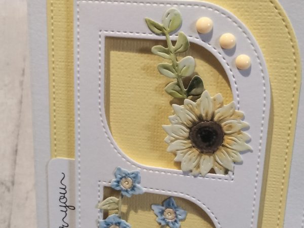 Just for You Card (d.l yellow & white) - Image 3
