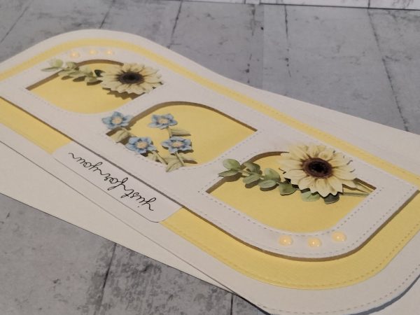 Just for You Card (d.l yellow & white) - Image 2