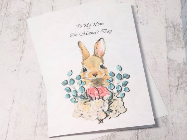 Mother's Day Card (hare) - Image 2