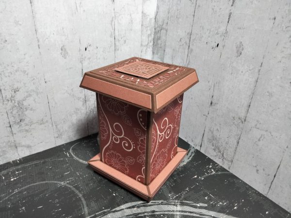 Rectangular Gift Box ( brown patterned ) - Image 5