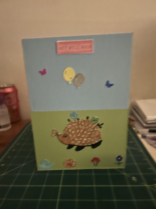 Handmade Greeting Card’s Get Well Soon