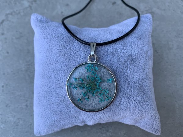 Maria Real Flower Pendant - Resin