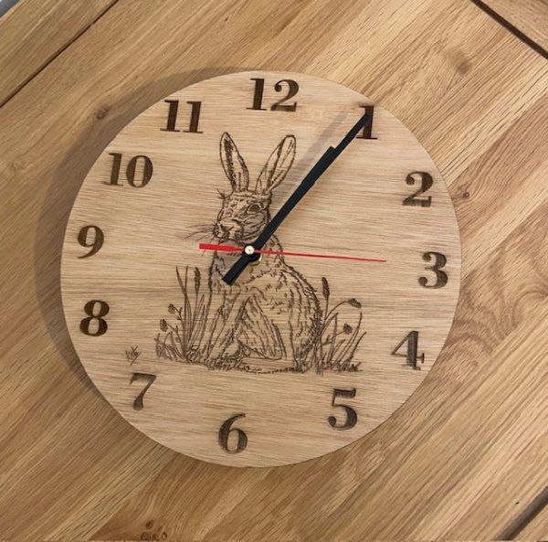 "Hare" Clock - Image 4