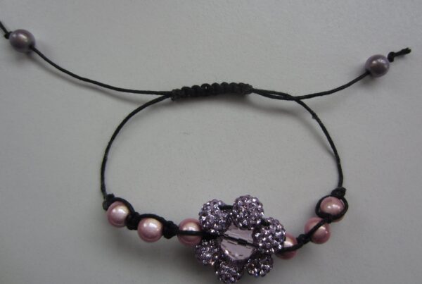 Shamballa flower Bracelet - Image 5