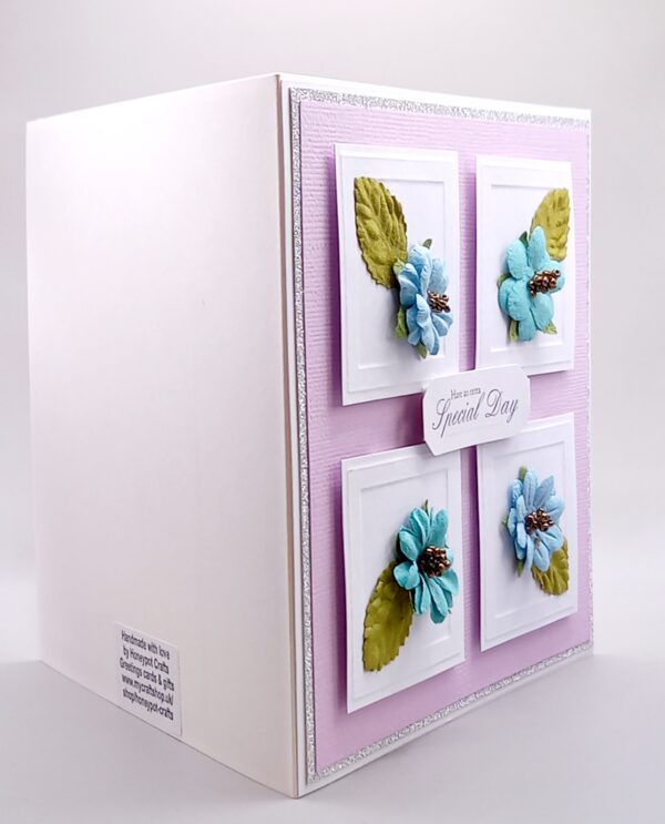 A lovely little 15cm x 15cm any occasion 3D card - Image 2
