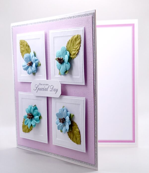 A lovely little 15cm x 15cm any occasion 3D card - Image 3