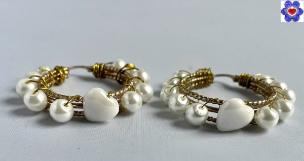 Wire wrapped hoops - Image 7