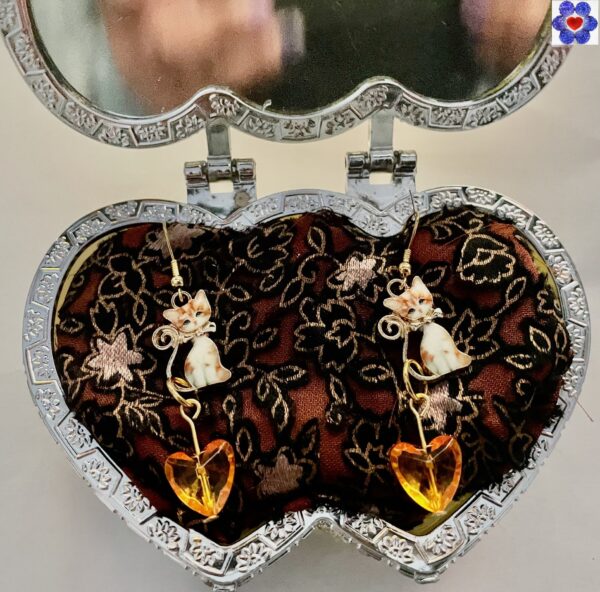 Cat earrings - Image 4