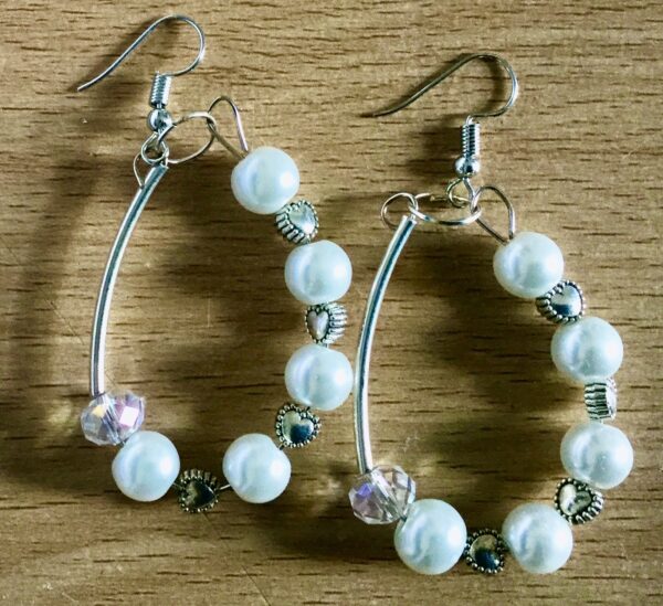 Pearl tube bead dangle's - Image 3