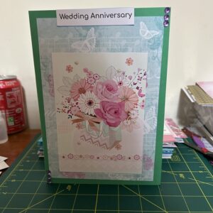 Handmade Greeting Card’s Happy Anniversary