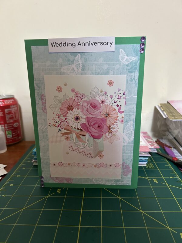 Handmade Greeting Card’s Happy Anniversary