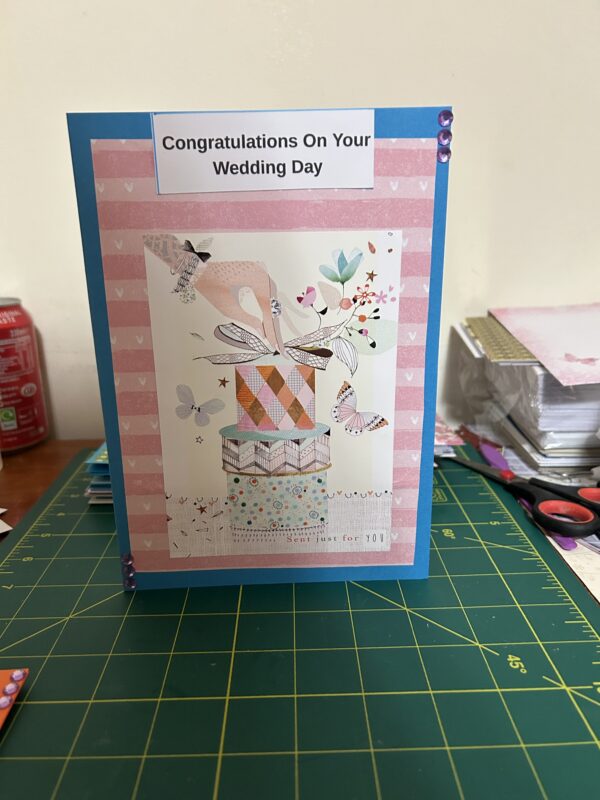 Handmade Greeting Card’s Congratulations On Your Wedding Day