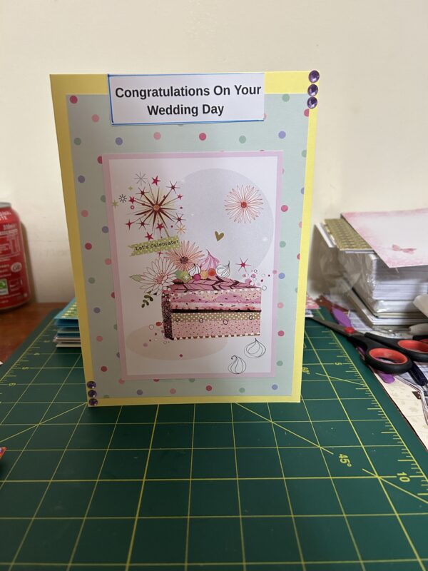 Handmade Greeting Card’s Congratulations On Your Wedding Day - Image 3