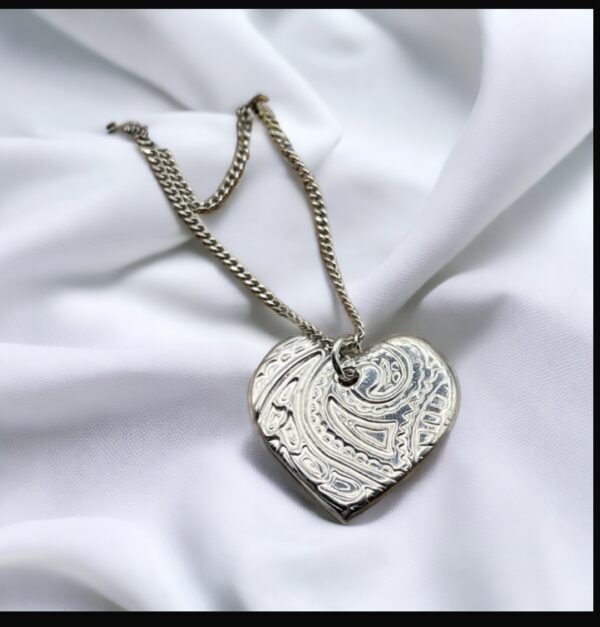 Paisley Heart Pendant
