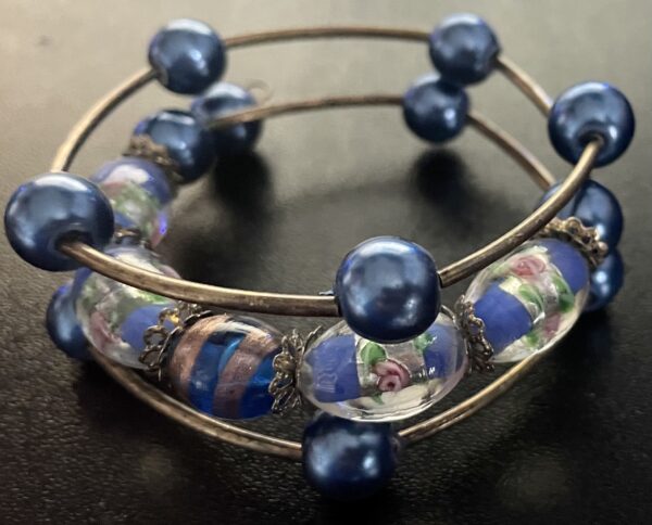 Lampwork beaded bracelet - Image 4
