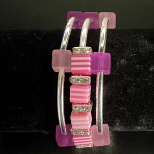 Cube bead bracelet