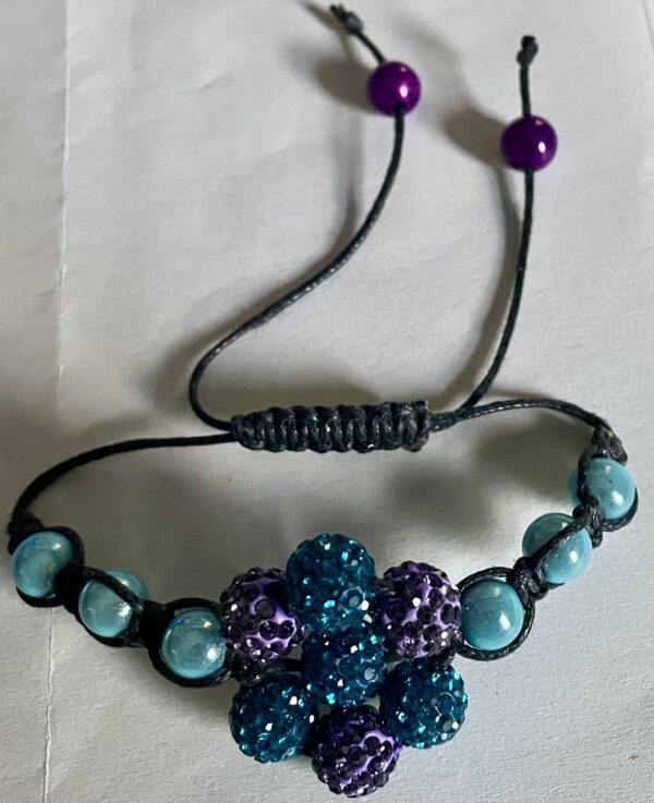 Shamballa flower Bracelet - Image 3