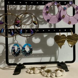 Wire wrapped hoops