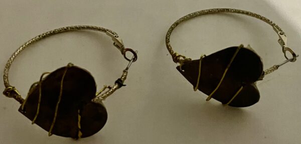 Wire wrapped hoops - Image 6