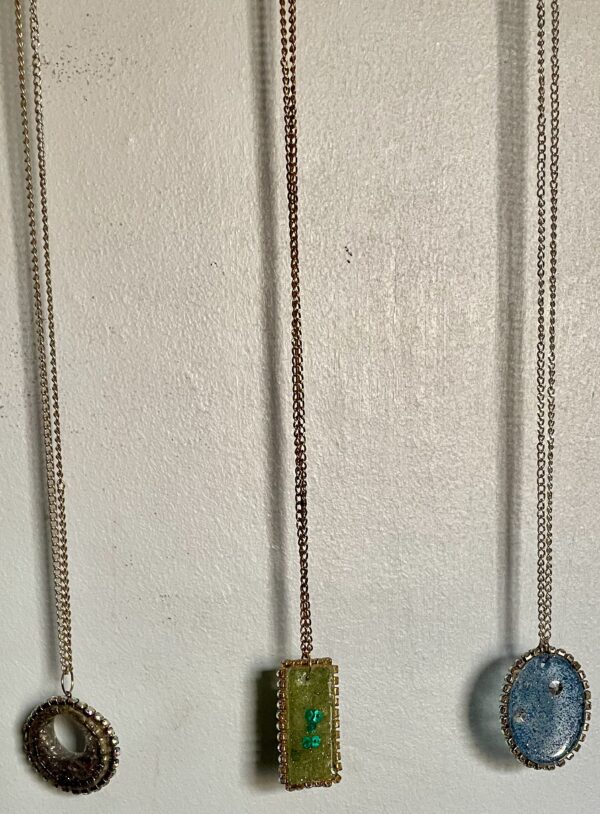 Resin pendants