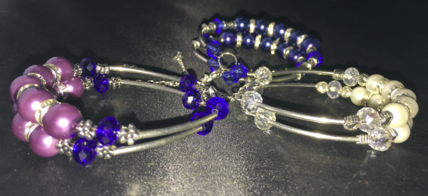 Pearl multi-strand bracelets - Image 2