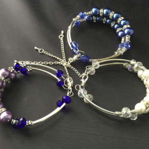 Pearl multi-strand bracelets