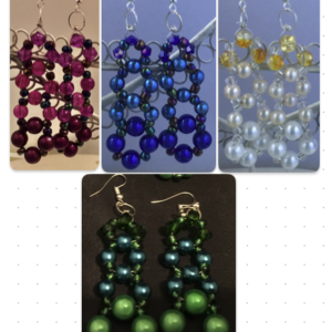 Waterfall earrings
