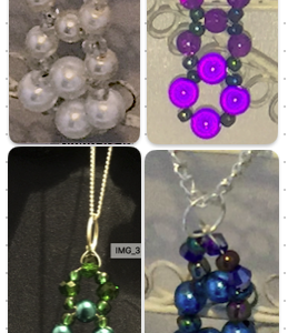 Waterfall pendants