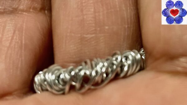 Beaded Heart Ring - Image 4
