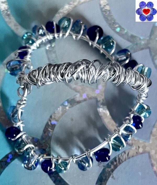 Beaded Heart Ring - Image 3