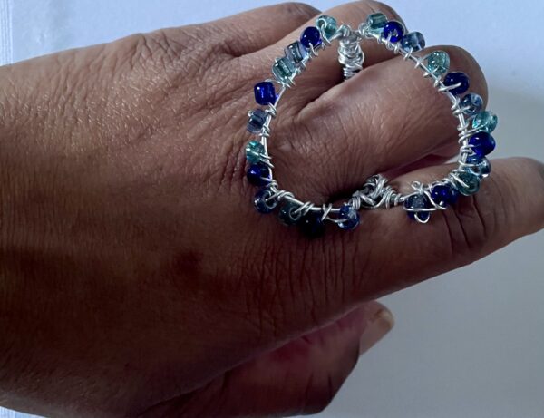 Beaded Heart Ring - Image 5