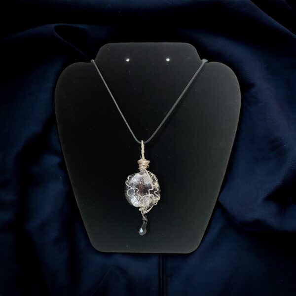 Moon light black bead.