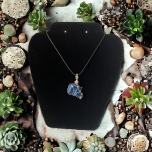 Midnight blue gemstone
