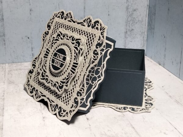 Blue And Silver Gift Box - Image 3