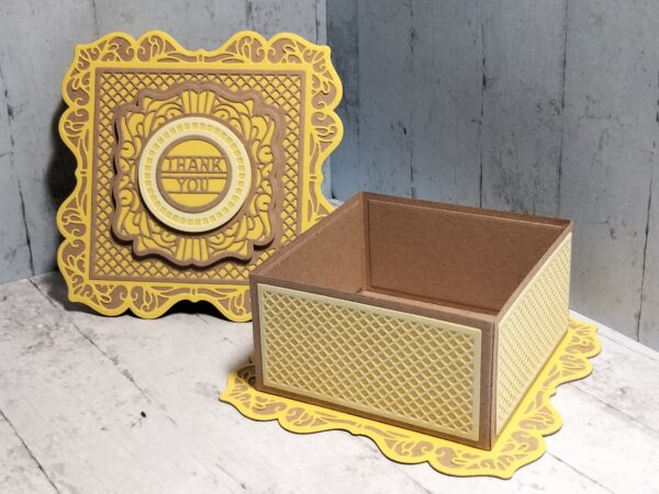 Craft Card And Yellow Gift box - Image 2