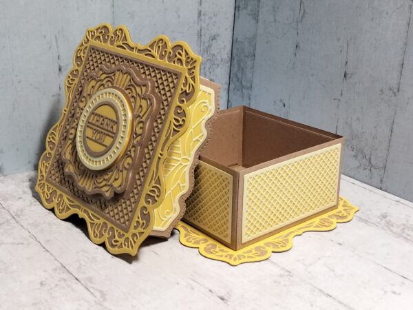 Craft Card And Yellow Gift box - Image 3
