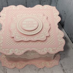 Pink And Cream Gift Box