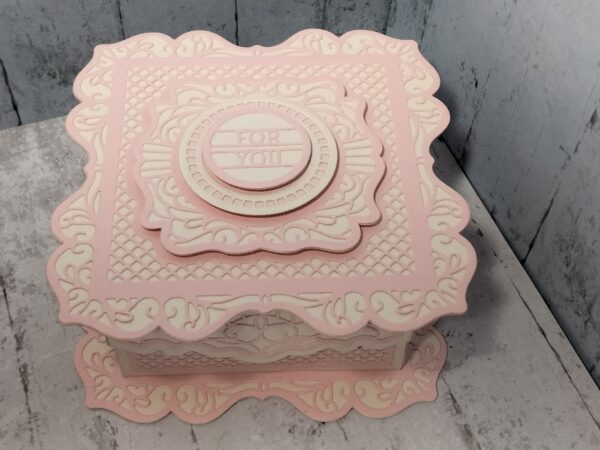 Pink And Cream Gift Box