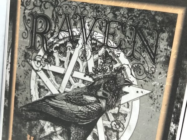 Raven (Black) Happy Birthday Card - Image 4