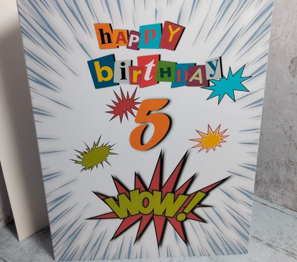 Happy Birthday Card  ( can be personalised ) - Image 3