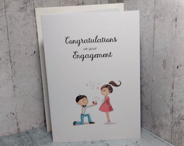 Engagement Card ( can be personalised ) - Image 2
