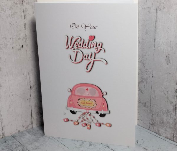 Wedding Card ( can be personalised )
