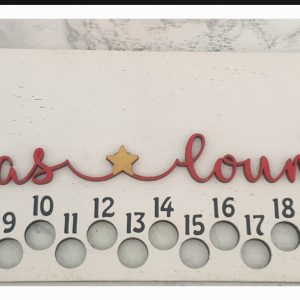 Chrismas Collection - Candy Cane Advent Calendar